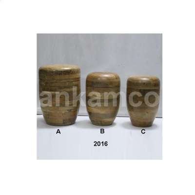 European Wood Urns