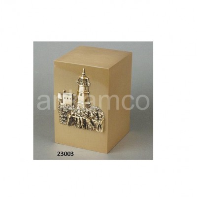 Bronze Brass Cube Funeral Urns