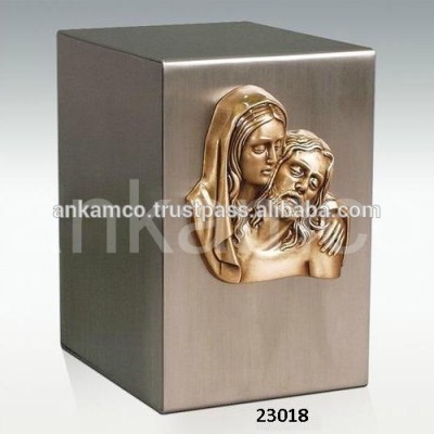 Pewter Brass Cube Urn Manufacturer