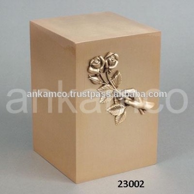 Bronze Brass Cube Cremation Urns