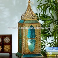 Decorative brass moraccan Interior hanging Lantern gold