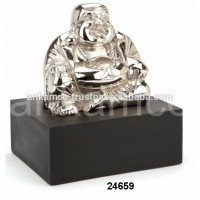 Laughing Buddha Sculpture Urn