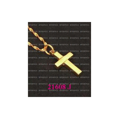 Gold Plated Cross Cremations Jewellery