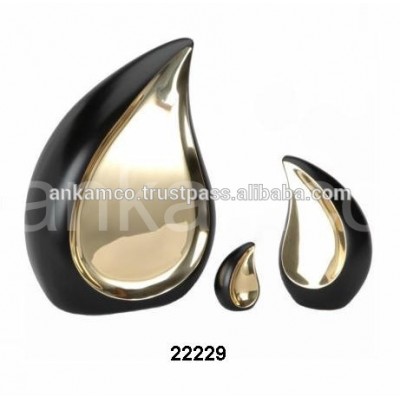 Brass Tear Drop Cremation Urns