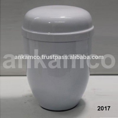 European White Cremation Urns