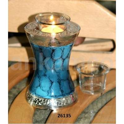 Brass Tealight Cremation Urn